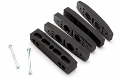 Затыльник Стикхант ТОР АКУ3-55 для рамочного приклада оружия на базе АК 55 мм