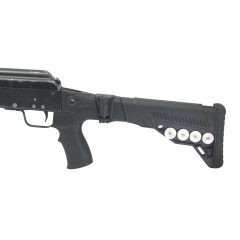 Приклад телескопический DLG Tactical TBS Utility (DLG20004) для Сайга-12 / Сайга-20 / Сайга-410 с патронташем