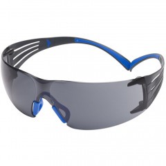 Очки стрелковые защитные 3M SecureFit 402 Scotchgard (SF402SGAF-BLU) Anti-Fog Серые 23%