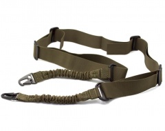 Ремень оружейный PMX Tactical PMX-12 на 2 точки с амортизатором Зелёный