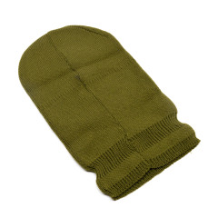 Маска балаклава Стикхант Разведчик демисезонная вязанная 1 отверстие Хаки