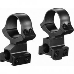 Кольца для прицела Kozap №12 D=30 мм H=15 мм на CZ 550/557 | Высокий (Сквозной) 2 шт