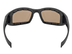 Очки стрелковые ShotTime Panthera KIT, защитные, чёрные, линзы: прозрачные, жёлтые, коричневые, поляризационные, EVA футляр