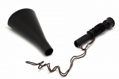 Манок духовой на лося Buck Expert ProBull 69E-T с рупором и обучающим пособием Чёрный