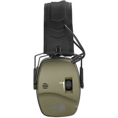 Наушники активные стрелковые ShotTime 44 Pro с гелевыми амбушюрами 23-82 ДБ Зелёный