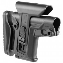 Приклад телескопический Fab Defense RAPS-C со встроенным упором Зелёный