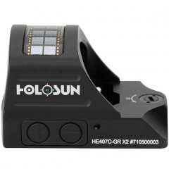 Прицел коллиматорный Holosun Open Elite 407C 1X16X23 IR FP WP (HE407C-GR X2) Открытый DOT 2 MOA