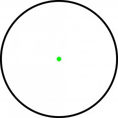 Прицел коллиматорный Holosun Open Elite 407C 1X16X23 IR FP WP (HE407C-GR X2) Открытый DOT 2 MOA