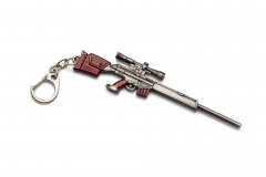 Брелок Microgun S Снайперская винтовка Heckler and Koch PSG-1 Серый