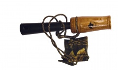 Манок духовой на хищника с 3 насадками Buck Expert 74F-T с обучающим пособием