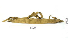 Пояс тактический RusForce широкий с плечевыми лямками Койот