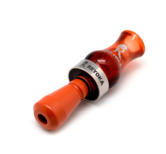 Манок духовой на утку крякву Reyoka Ordek Cift 2 лепестка Красный / Оранжевый