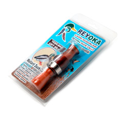 Манок духовой на утку крякву Reyoka Ordek Cift 2 лепестка Красный / Оранжевый