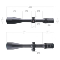 Прицел оптический Vector Optics Continental X6 5-30X56 IR FFP FP WP (SCOL-X22P) Сетка BDC