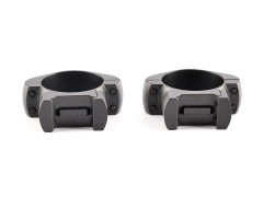 Кольца Nikko Stirling Diamond, небыстросъемные на Weaver, 30мм, низкие, 4 винта, сталь