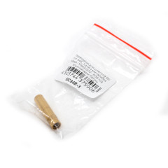 Переходник для шомпола Stil Crin 94B_3 для 4 мм калибра Мама 8/32 - Мама 8/36 под ерши и насадки Латунь