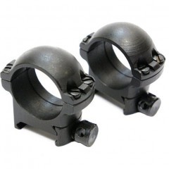 Кольца для прицела ЭСТ W D=25.4 мм H=20 мм на Weaver | Низкий 2 шт