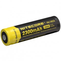 Аккумулятор Nitecore NL1823 Тип 1x18650 3.7V 2300 мАч с защитой