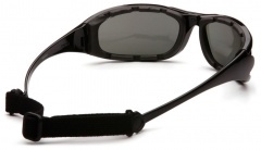 Очки баллистические стрелковые Pyramex PMXCEL SB7321DT Anti-fog Polarized Серые 11%