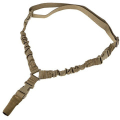 Ремень оружейный RusForce Gun Rop на 1 точку с амортизатором Койот