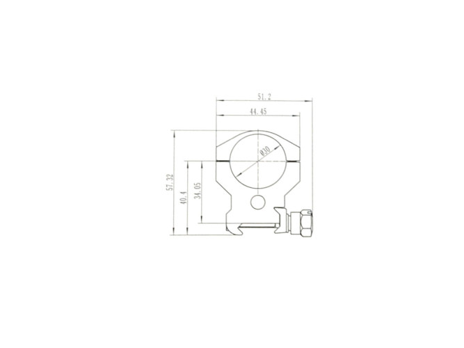 Кольца Nikko Stirling Sport Match, небыстросъемные на Weaver, 30мм, высокие, 6 винтов, алюминий