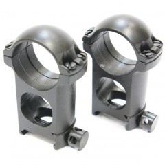 Кольца для прицела ЭСТ W D=25.4 мм H=42 мм на Weaver | Высокий 2 шт