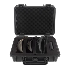 Очки баллистические стрелковые PMX Select GB-2000 CASE KIT ANTI-FOG Прозрачные 96% Жёлтые 89% Серые 23%