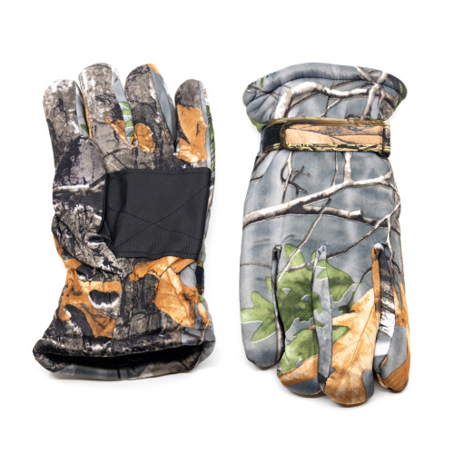 Перчатки Стикхант Времена года зимние полноразмерные Камуфляж (Лес)