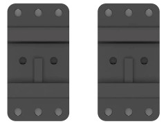 Кольца для прицела Vector Optics X-Accu 1.25 Medium Profile D=34 мм H=32 мм на | Средние 2 шт