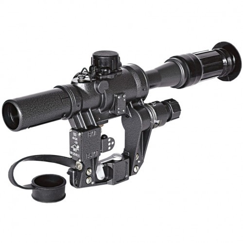 Прицел оптический НПЗ ПО 4X24 IR Сетка Пенек / Подсветка на Тигр, СКС