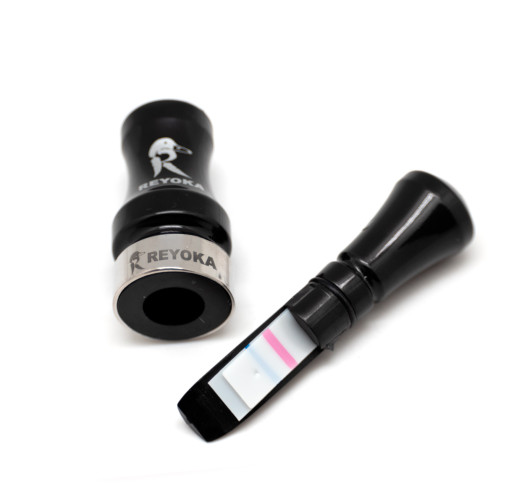 Манок духовой на утку крякву Reyoka Ordek Cift 2 лепестка Чёрный