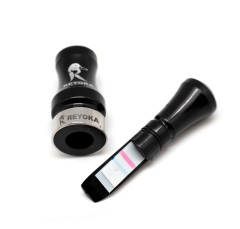 Манок духовой на утку крякву Reyoka Ordek Cift 2 лепестка Чёрный