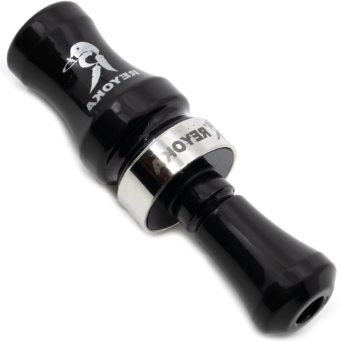 Манок духовой на утку крякву Reyoka Ordek Cift 2 лепестка Чёрный