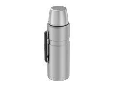 Термос для напитков THERMOS KING SK-2020 MS 2.0L, нержавеющая сталь, винтовая пробка, складная ручка, стальной