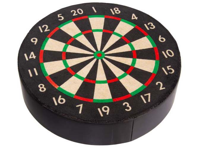 Мини-дартс Stinger настольный на подставке 3 дротика D=15 см