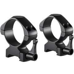 Кольца для прицела Hawke Precision QD (23030) быстросъемные D=34 мм H=12 мм на Weaver | Низкий 2 шт