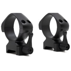 Кольца для прицела Hawke Precision QD (23030) быстросъемные D=34 мм H=12 мм на Weaver | Низкий 2 шт
