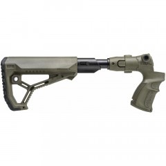 Приклад телескопический Fab Defense C-AGMF500 FK SB GL-CORE для Mossberg 500 с амортизатором Зелёный