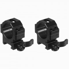 Кольца для прицела Leapers UTG Max Strength (RQ2W3104) быстросъемные D=30 мм H=10 мм на Weaver | Низкий