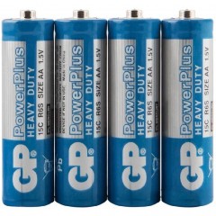 Батарейки солевые GP PowerPlus 15C Тип LR6 (AA) 1.5V 700 4 шт