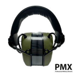 Наушники активные стрелковые PMX Tactical Pro PMX-38 Clandestine 28-85 ДБ Зелёный