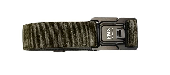Ремень брючный PMX-81 с металлической застёжкой Зелёный