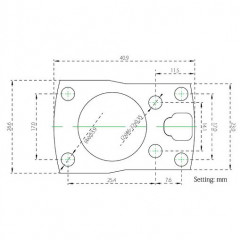 Прицел коллиматорный Vector Optics Frenzy S 1X17X24 IR FP WP (SCRD-M43P) Открытый MOS Multi 3 MOA