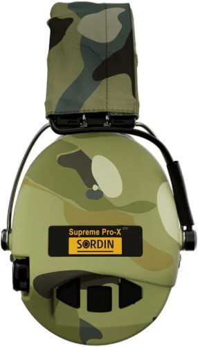 Наушники активные стрелковые Sordin (MSA) Supreme Pro-X Camo Led 75302-X-08 25-82 ДБ