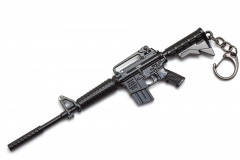 Брелок Microgun M Винтовка M16A4 Чёрный