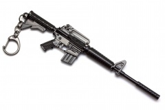 Брелок Microgun M Винтовка M16A4 Чёрный