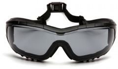 Очки баллистические стрелковые Pyramex V3G GB8220ST Anti-Fog Серые 23%