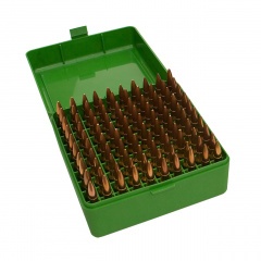 Кейс MTM Case-Gard RM-100-10 для хранения 100 патронов до .308 калибра Зеленый