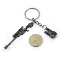 Брелок Microgun XS Снайперская винтовка Remington с бронежилетом