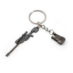 Брелок Microgun XS Снайперская винтовка Remington с бронежилетом